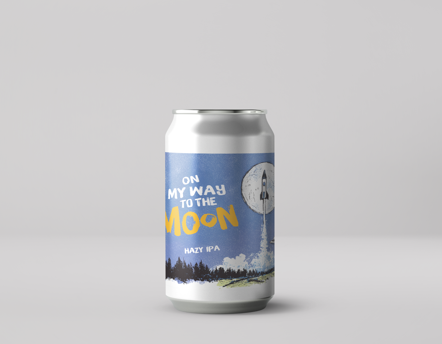 on my way to the moon